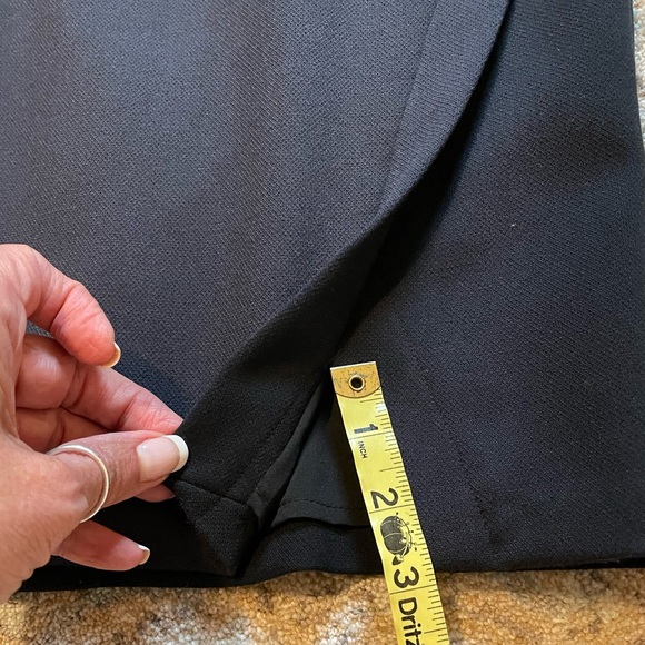 Talbots Black & White Polka Dot Dress Sz 12P - Picture 14 of 14